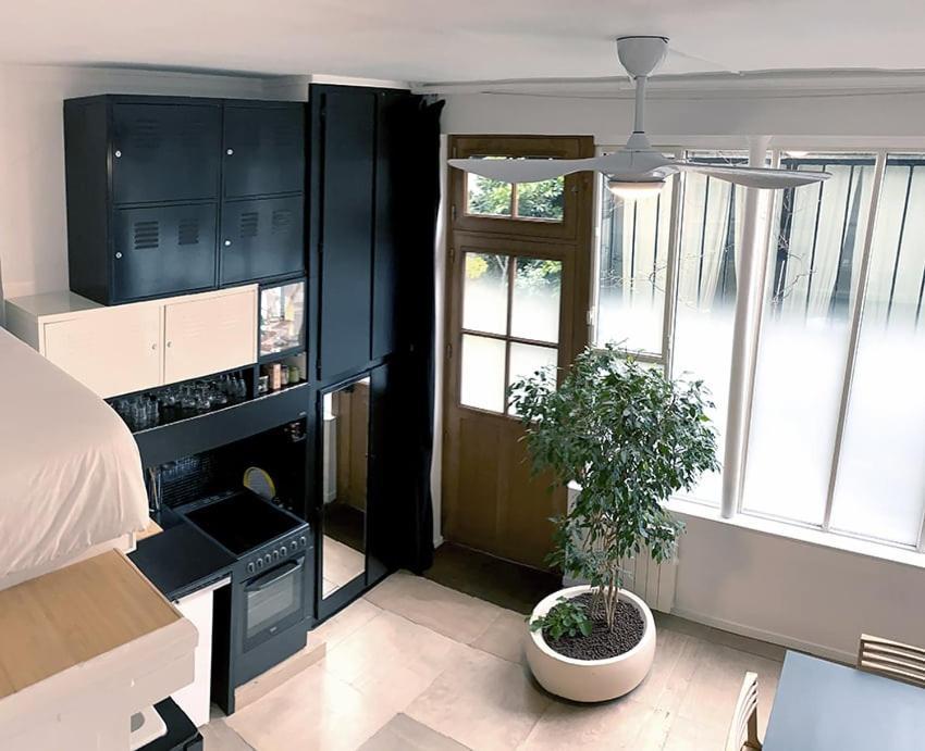 Appartement Atelier d’artiste # Artiste Loft # 35m2 à Paris Extérieur photo
